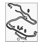 97061130102 - : Hybrid Electric Motor Wiring Harness for Porsche: Panamera Image