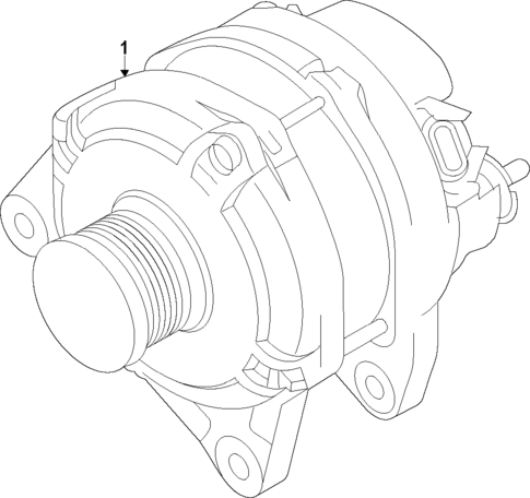 Alternator for 2023 Nissan Versa #0