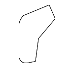 63166SC010 - : Lift Gate Glass Holder for Subaru Image