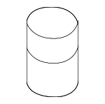 817381E000 - Body: Hood Bumper for Hyundai: Accent, Azera, Elantra, Elantra Coupe, Elantra GT, Entourage, Equus, Excel, Genesis Coupe, Santa Fe, Santa Fe Sport, Santa Fe XL, Sonata, Tiburon, Tucson Image