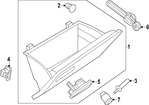 Glove Box for 2025 Volkswagen ID. Buzz #0