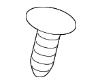 N10642801 - Body: Belt Weather-strip Screw for Audi: TT, TT Quattro, TT RS Quattro, TTS Quattro Image