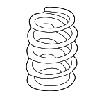 8N0411105AD - Suspension: Spring for Audi: TT, TT Quattro Image