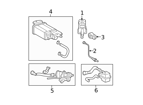 Emission Components for 2009 Toyota Camry #1