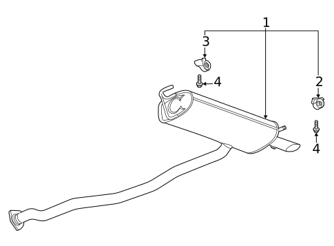 Exhaust Components for 2020 Buick Encore GX #3