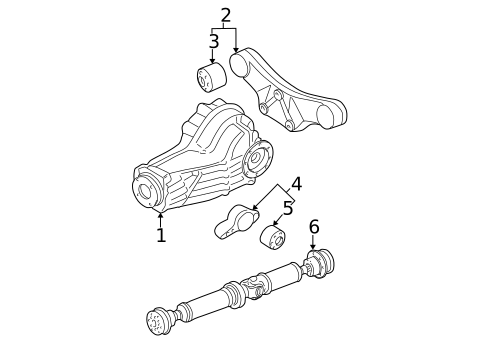 Axle & Differential for 2002 Volkswagen Passat #0