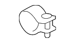 T4N10051 - Exhaust: Rear Muffler Clamp for Jaguar Image