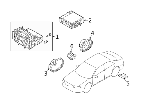Sound System for 2007 Mazda 5 #0