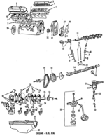 53005771 - : Valve Seals for Dodge: B150, B250, B350, D150, D250, D350, Dakota, Ramcharger, W150, W250, W350 Image