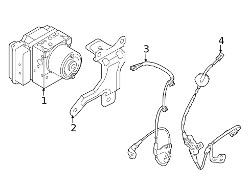 ABS Components for 2021 Kia Rio #0