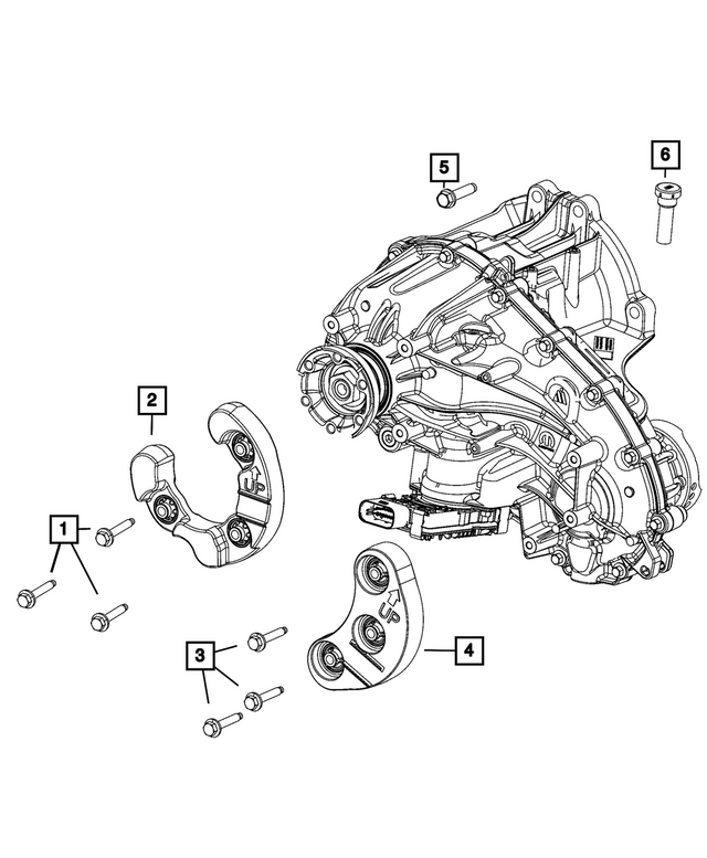 68433226AA - Transfer Case and Power Transfer Unit: Transfer Case Damper for Mopar Image
