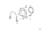 11142249533 - Engine: Shaft Seal for BMW Image