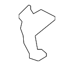 T2H41039 - : Hood Safety Catch for Jaguar: F-Pace, I-Pace, XE, XF Image