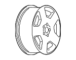 9595804 - Suspension: Wheel, Alloy for Chevrolet: Impala, Monte Carlo Image