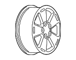 9595802 - Suspension: Wheel, Alloy for Chevrolet: Impala, Monte Carlo Image