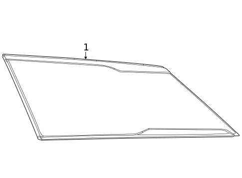 Glass & Hardware for 2022 INFINITI QX60 #0