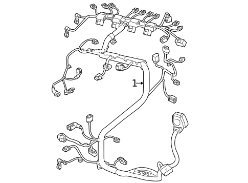Wiring Harness for 2023 Volkswagen GTI #0