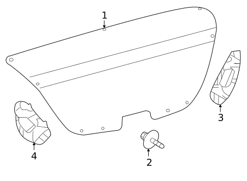 Interior Trim - Trunk for 2011 Toyota Corolla #0