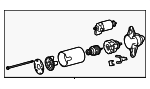 281000P130 - Electrical: Starter for Toyota: Avalon, Camry Image