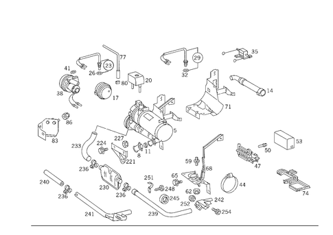 Independent Heating for 1993 Mercedes-Benz 400SEL #0