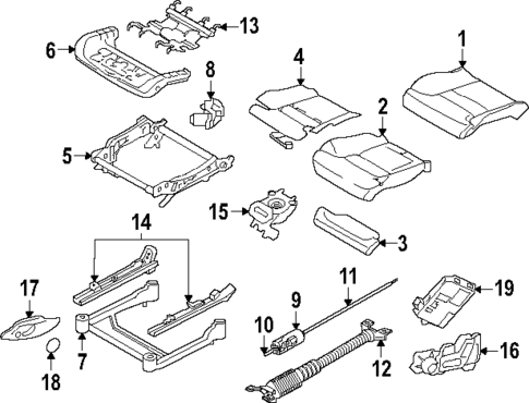 Heated Seats for 2019 Volvo S90 #6