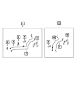 52030488AA - Fuel and Accelerator Pedal: Fuel Line Bracket for Jeep: Gladiator, Wrangler Image