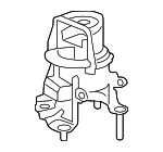12371V2040 - : 2023-2024 Toyota Crown - Rear Mount for Toyota: Crown, Grand Highlander Image