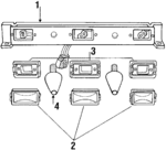 E7TZ15444A - Electrical: Mount Bracket for Ford: F-150, F-250, F-250 HD, F-350, F-Super Duty Image