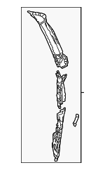 6103560480 - Body: Inner Reinforced for Toyota Image