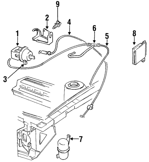 Cruise Control for 1992 Pontiac Grand Am #0