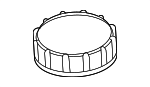 32256527 - Body: Reservoir Cap for Volvo: C40 Recharge, C70, EC40, EX40, EX90, S40, S60, S60 Cross Country, S80, S90, V50, V60, V60 Cross Country, V70, V90, V90 Cross Country, XC40, XC40 Recharge, XC60, XC70, XC90 Image