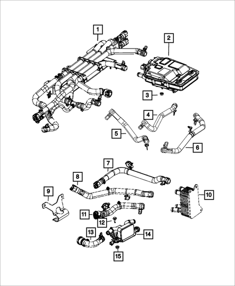 Battery Cooling for 2018 Chrysler Pacifica #0