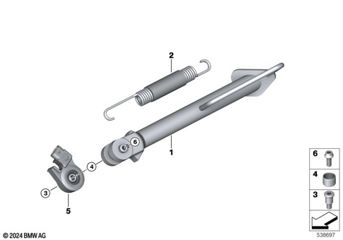 Side Stand for 2022 BMW-Motorrad CE #0
