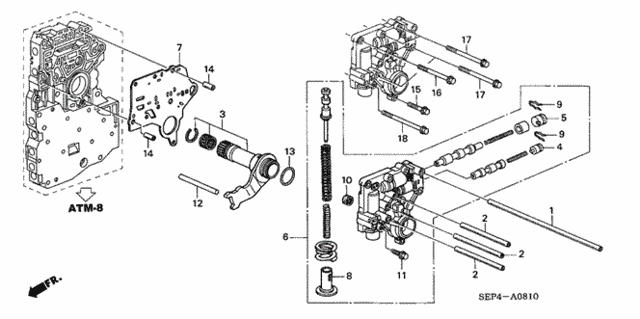 AT Regulator (-'06) for 2004 Acura TL #0