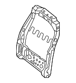 876541PA1A - Body: Seat Back Frame for Nissan Image