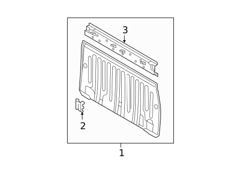 Back Panel for 2007 Toyota Tundra #1