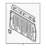 641010C093 - Body: Back Panel for Toyota: Tundra Image