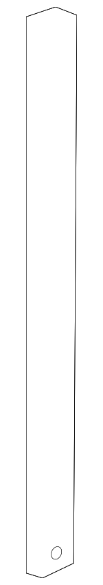 80110S9VA01 - HVAC: Condenser Outer Seal for Honda: Pilot, Ridgeline Image