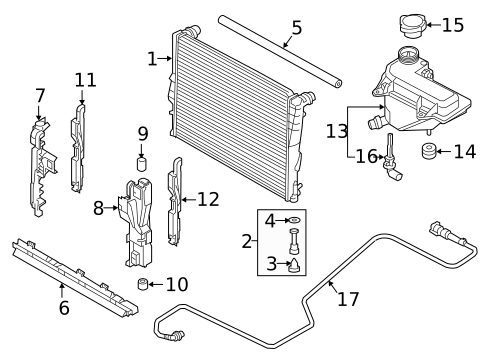 Radiator & Components for 2006 BMW Z4 #0