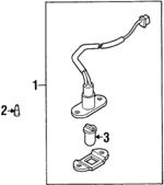K2AA51270 - Electrical: License Lamp for Kia: Sephia Image