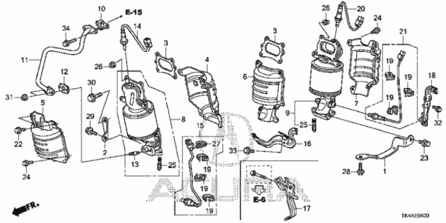 Converter for 2014 Acura TL #0