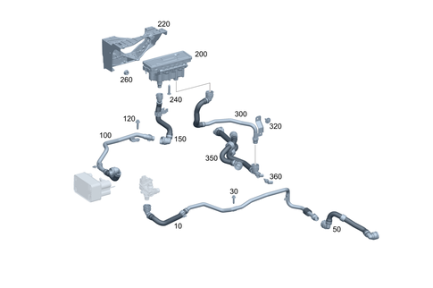 Battery Cooling System for 2026 Mercedes-Benz EQS 580 #0