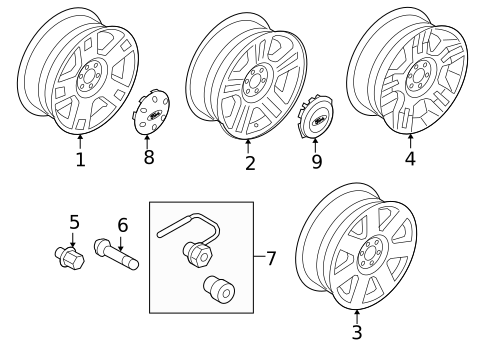 Wheels for 2004 Ford F-150 #2