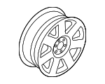 7L3Z1007E - Suspension: Wheel for Ford Image