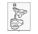 50840S6M981 - Engine: Engine Mount for Acura Image