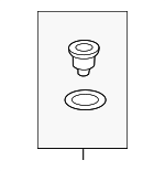 8691022000 - Body: Rear Sill Plate Retainer for Genesis: Electrified GV70, GV60, GV70, GV80, GV80 Coupe | Hyundai: Accent, Elantra, Elantra Coupe, Elantra GT, Elantra N, Genesis Coupe, Ioniq, Ioniq 5, Kona, Kona Electric, Kona N, Palisade, Santa Fe, Santa Fe Sport, Santa Fe XL, Sonata, Tucson, Veloster, Veloster N, Venue, Veracruz, XG300, XG350 Image