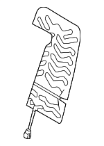 893904Z010 - Body: Seat Back Heater for Hyundai: Santa Fe Sport Image