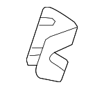 64315AG00AWA - Body: Lock Cover for Subaru: Legacy, Outback Image