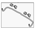 54810AA100 - Suspension: Stabilizer Bar for Kia: Niro, Niro EV Image