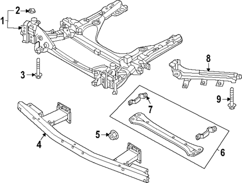 Suspension Mounting for 2025 Mazda CX-70 #0